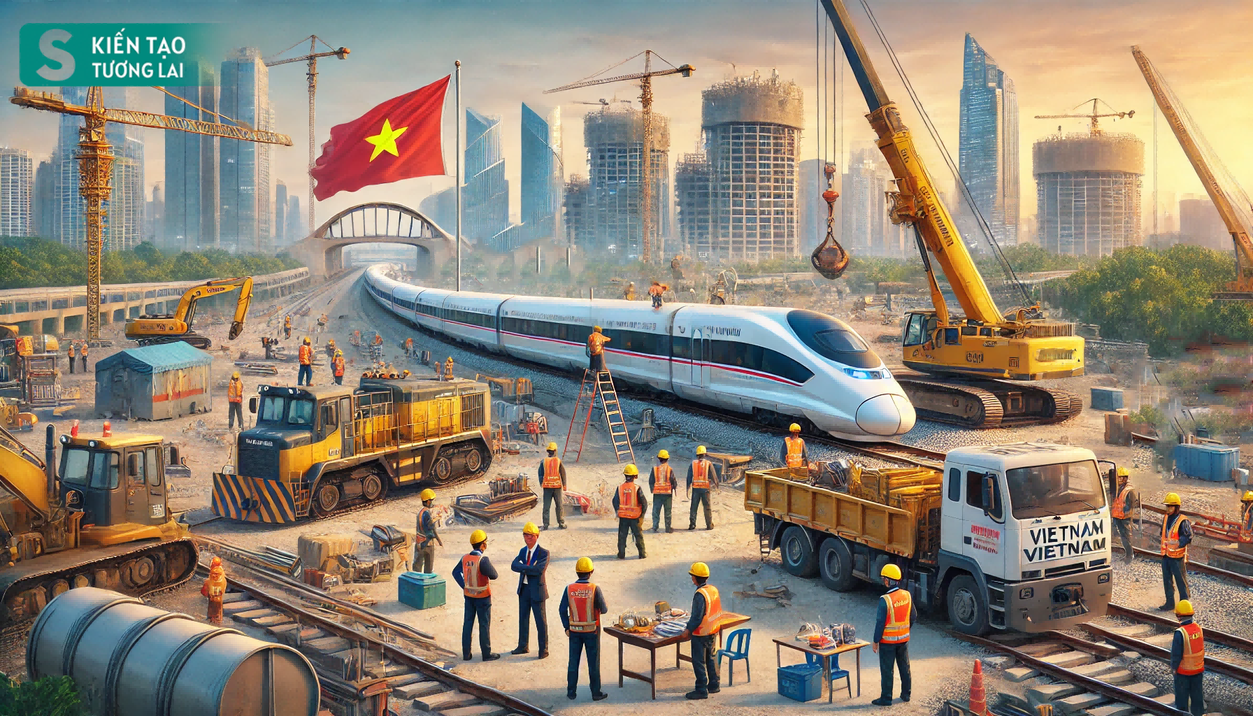 越南推进铁路工业体系建设，越南政府讨论河内和胡志明市城轨建设提案